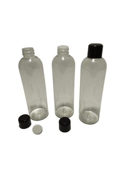 400 Ml Plastik Şeffaf Kolonya Şişesi