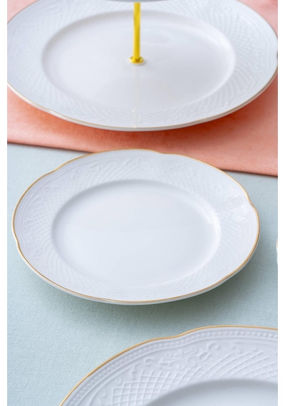 Acar Serenity 6 Kişilik 20 Parça Brunch Seti - Gold
