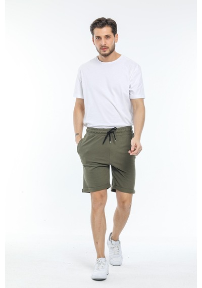 Erkek Regular Fit Duble Paça Şort Spr21Y51 001
