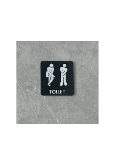 Toilet Wc Yön Levhası