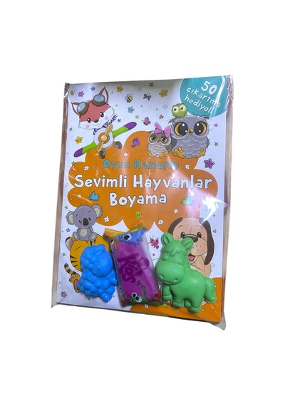 Sevimli Hayvanlar Boyama Kitabı