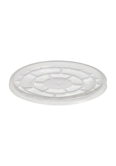 Plastik Meze Kabı Kapağı 50 Adet 116mm Tek Kullanımlık Şeffaf Kapak 2'li Ekonomik Paket - 2 Ade Tarı 2 L