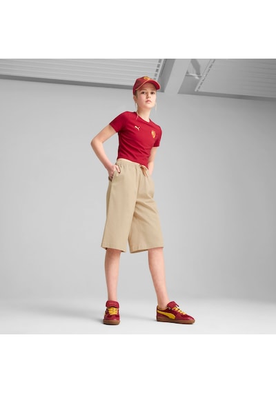 Puma X Harry Potter Genç Dokuma Şort 630083 83 Bej