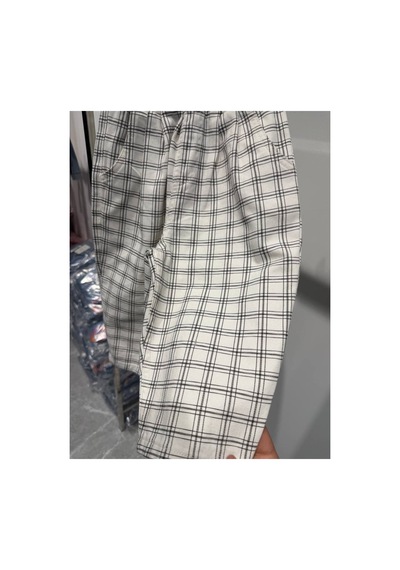 Poala Kids Ekose Desenli Gabardin Pantolon Çok Renkli