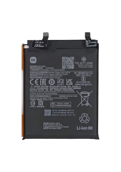 Xiaomi Mi 12t Pro - Bm5j - Batarya Pil  Batarya