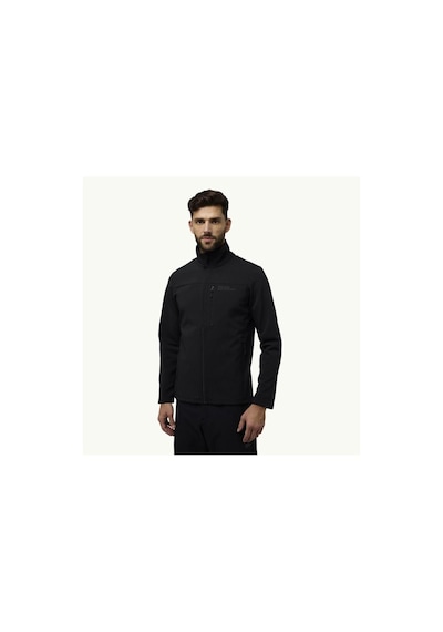 Jack Wolfskin Whirlwind Softshell Erkek Ceket Siyah A62521-6000 Siyah