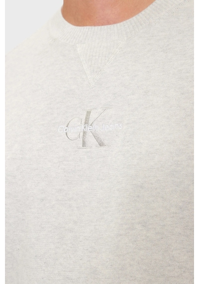 Calvin Klein Erkek Kazak J30j325671 P6g Açık Gri Açık Gri