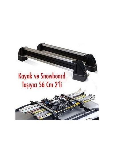 Kilitli Snowboard/kayak Bagajı 56 Cm 2'li