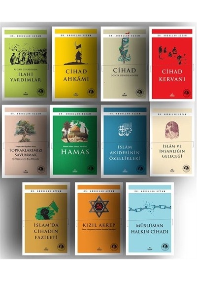 Cihad Öğretmeni Şehid Dr. Abdullah Azzam Külliyatı 11 Kitap ...