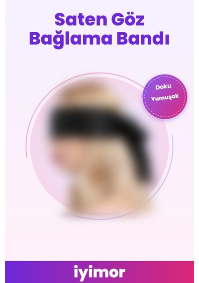 Lybaile Fantezi Saten Göz Bağlama Bandı İyimor Çok Renkli