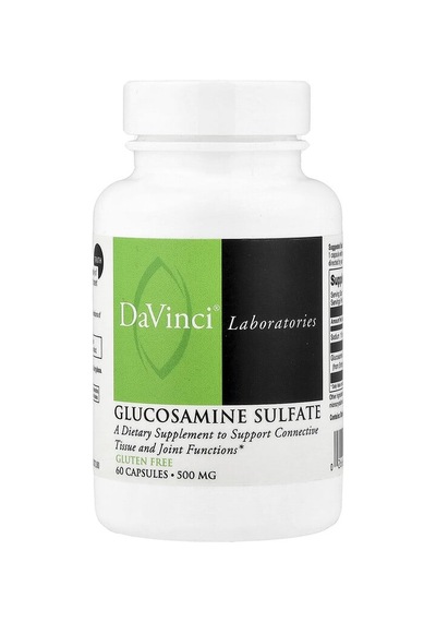 Davinci Laboratories, Glucosamine Sulfate, 500 Mg, 60 Capsules