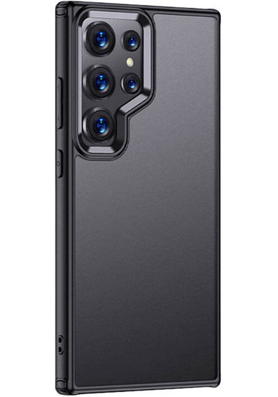 Galaxy Uyumlu S24 Ultra Kılıf Hptk Volks Kapak - Siyah Siyah