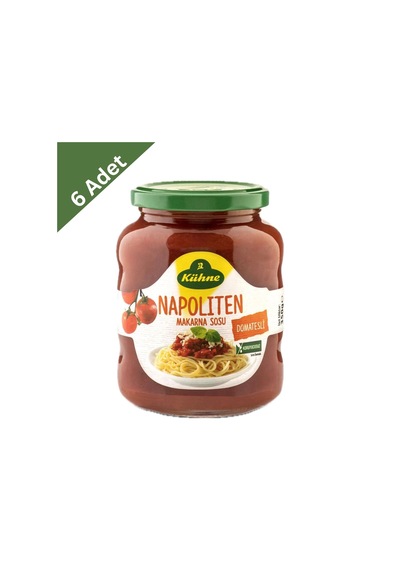 Kühne Napoliten Makarna Sosu 370 Ml X 6 Adet