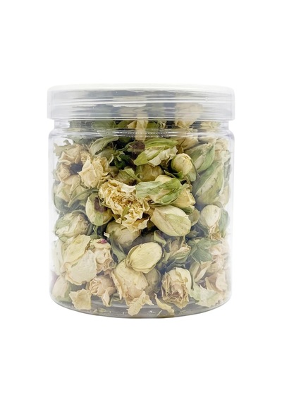 Gerçek Yenilebilir Kurutulmuş Beyaz Gül 30 Gr Pasta, Tatlı Ve İçecek Süsleme