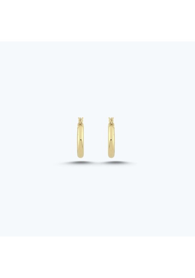 Altınbaş Altın Halka Küpe Akp0245-y-25977-15mm Çok Renkli