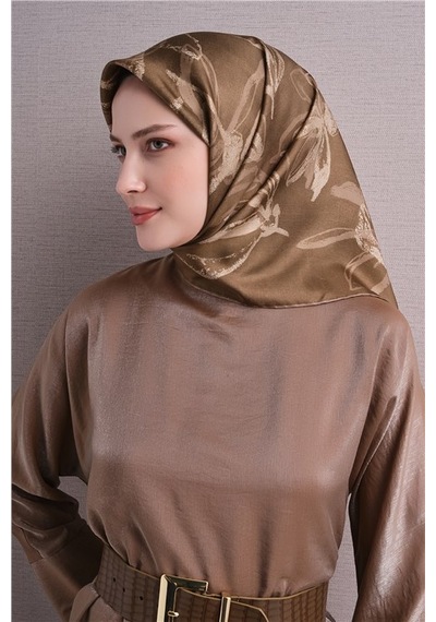Armine Saf İpek Sura Eşarp 9600d 82 Zümrüt Yeşili