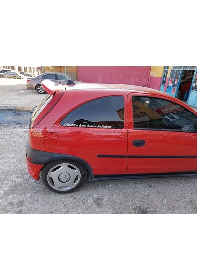 Opel Corsa C Spoon Spoiler Tek Kapı -------Fibersan Tuning