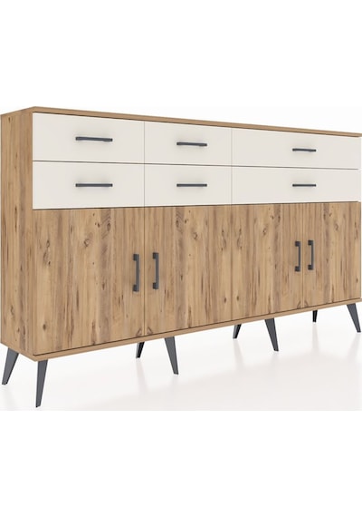 Arges Konsol 3 Raflı 6 Çekmeceli 4 Kapaklı 176x30x99 Çam-çam/aytaşı Atlas Çam/aytası - Atlas Çam Arges Konsol 3 Raflı 6 Çekmeceli 4 Kapaklı 176x30x99 Çam-çam/aytaşı Atlas Çam/aytası - Atlas Çam