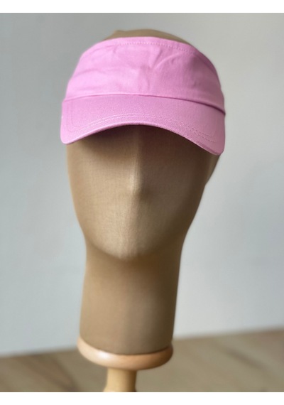 Aida Jewelss Pamuk Sporcu Koşu Tenis Vizör Şapka Arka Kısmı Ayarlanabilir Unisex Vizör Şapka Beyaz.