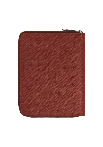 Montblanc Sartorial Deri Fermuarlı 5li Kalemlik 223035 Kırmızı