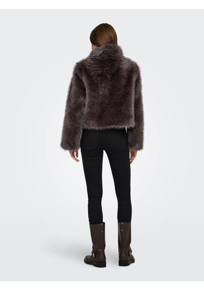 Only Onlmanny Faux Fur Otw Noos Kahverengi Kadın Mont 15322406