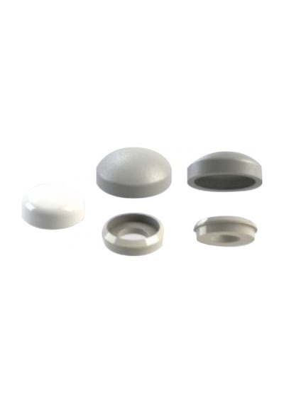 Vida Gizleyici Kapak Plastik Çitfli 50 Li Paket Beyaz