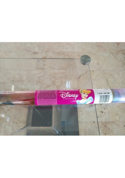 Venilia Disney Princess Şeffaf Dekoratif Ev Cam Filmi