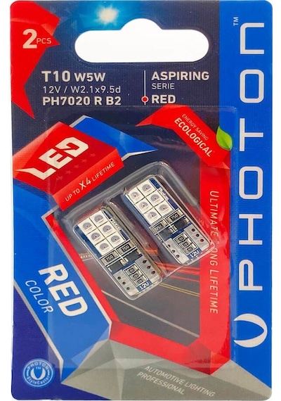 Photon T10 Kırmızı Blister PH7020 R B2