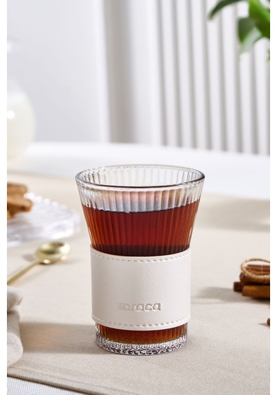 Karaca  Leather Cool Touch Latte Bardağı 210 Ml Sedef
