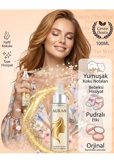 Baby Powder Kalıcı Saç Spreyi 100ml Exclusive Edition