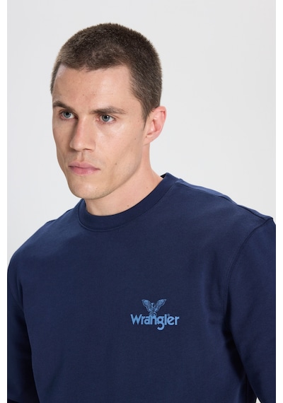 Wrangler Regular Fit Normal Kesim Bisiklet Yaka %100 Pamuk Lacivert Sweatshirt W6895935358 Navy Wrangler Regular Fit Normal Kesim Bisiklet Yaka %100 Pamuk Lacivert Sweatshirt W6895935358 Navy