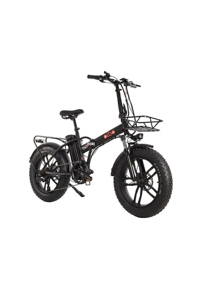 Alba Fold F Premium 1000 Hub 48v 15ah Siyah Zırhlı Lastik