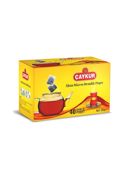 Çaykur Altın Süzen Demlik Poşet Çay 200 Gr