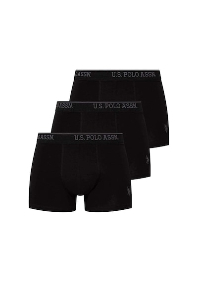 U.S. Polo Assn. 80097 Erkek 3'Lü Boxer 001