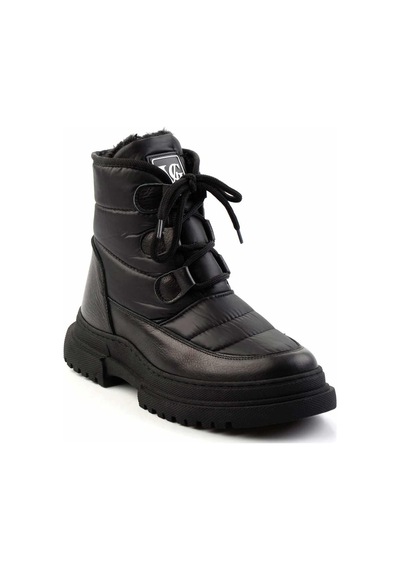 Bambi Mat Siyah Kadın Bot & Bootie K02586231285 Mat Siyah