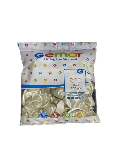 28 Cm 11 İnç Metalik Balon Çok Renkli