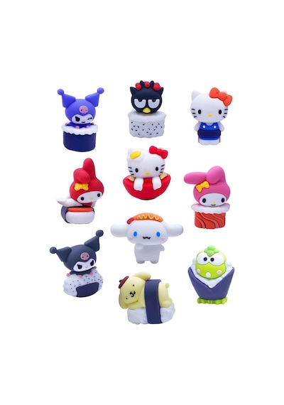 Popşeker Hello Kitty & Friends Sushi 3d Sürpriz Paket 1 Adet Figür