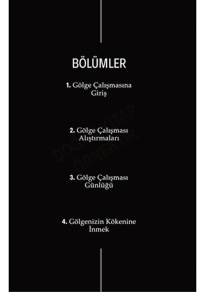 Gölge Çalışması-içindeki Karanlığıu Tanı
