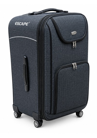 Escape Orta Boy 5 Tekerli Valiz Lacivert