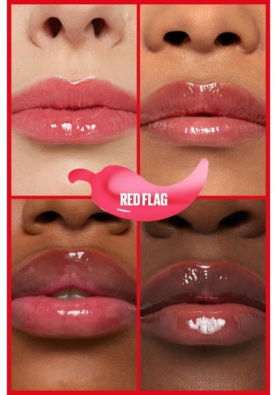 Maybelline New York Lifter Plump Dudak Parlatıcısı 004 Red Flag + Mini Lash Maskara