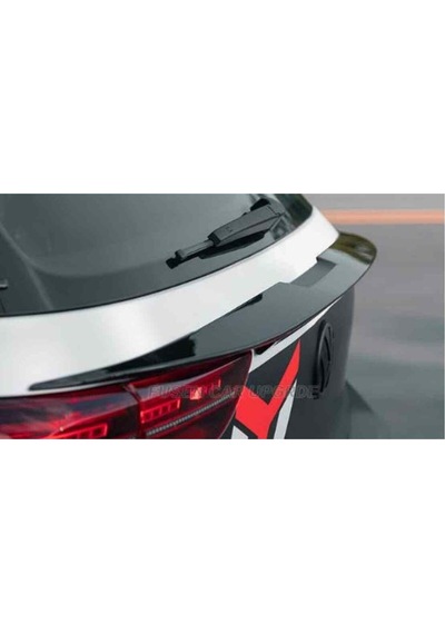 Vw Golf 8 Uyumlu Middle Boyalı Spoiler Pianoblack 2020 Sonrası