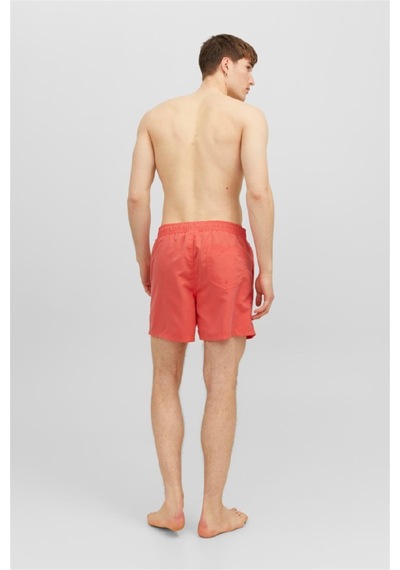 Jack & Jones Erkek Hot Coral Deniz Şortu 12225961 Çok Renkli
