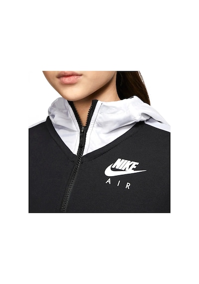 Nike Kız Çocuk Siyah Üst Cj7411-010 Spor Ceket