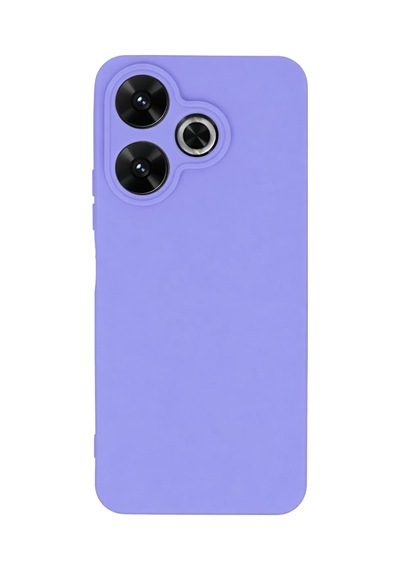 Xiaomi Redmi 13 4g Uyumlu Kılıf First Silikon - Lila