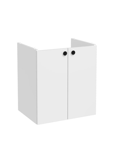 Vitra Shift T20 81002 Kapaklı Lavabo Dolabı, Parlak Beyaz, 60 Cm Sku: Smg8690010175427 Açık Gri