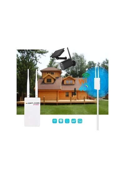 Sim Kartlı Dış Mekan Wifi Modem Router 12v1a