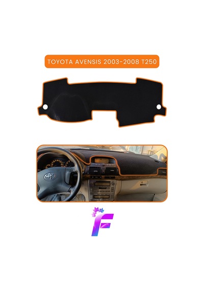 Toyota Avensis T250 2003-2008 Uyumlu Torpido Örtüsü Çatlama Ve Isıya Karşı Tam Koruma B10