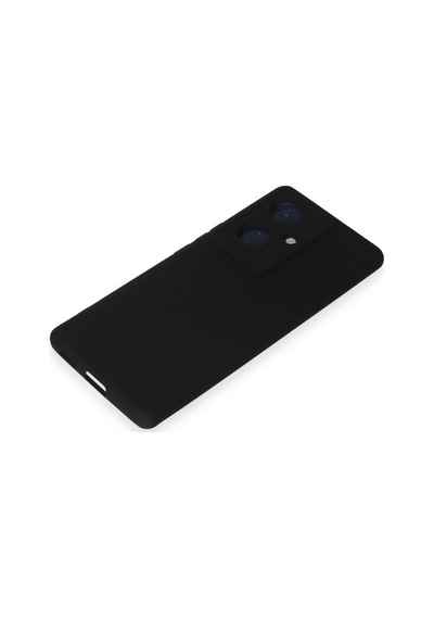 Vivo V29 Lite Uyumlu Kılıf Nano İçi Kadife Silikon - Siyah