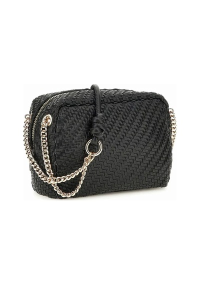 Guess Francy Hasır Mini Kadın Çapraz Çanta Hwwg9530140 Siyah