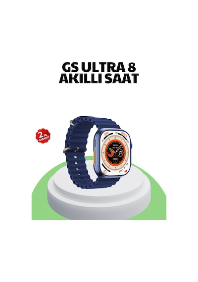 Mey İthalat Akıllı Saat 2.05 İnç Su Geçirmez 360 Mah